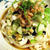 刻み野菜と納豆の冷製うどん♪