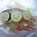 徳島特産のすだち　白身魚のホイル包み by geminiさん