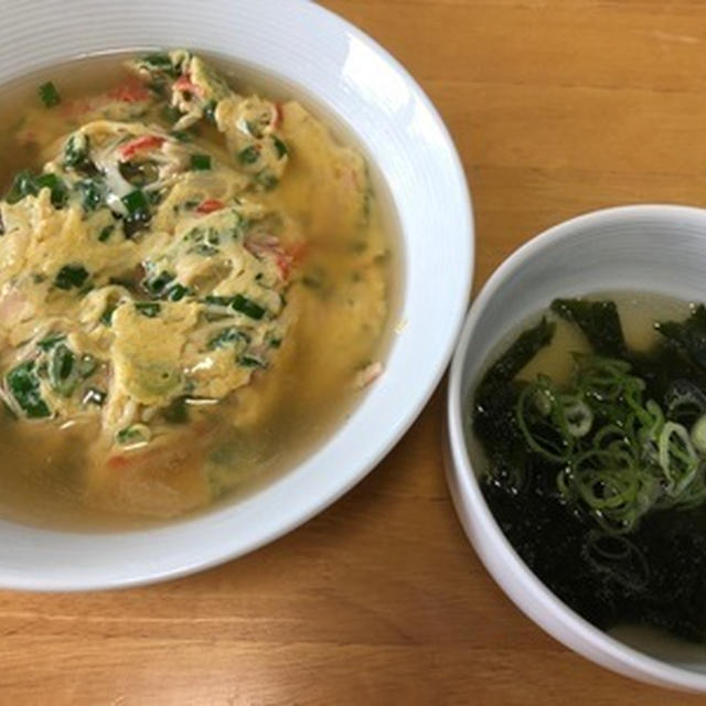 ニラ入り天津飯