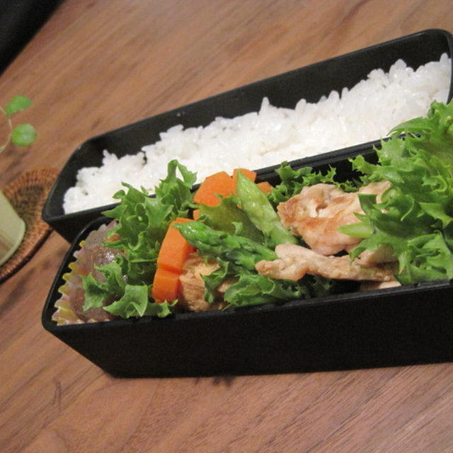 生姜たっぷり！豚の生姜焼き弁当