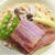 肉厚ベーコンのカルボナーラ