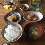 質素な朝ごはん。