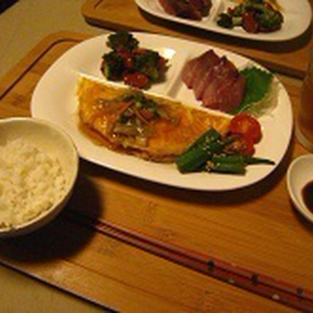 和風鶏そぼろオムレツ By Kumiさん レシピブログ 料理ブログのレシピ満載