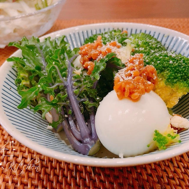 ブロッコリーと卵の麹チーズサラダ♡好評レシピ３つとドラマ