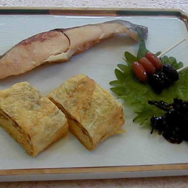 味噌漬けの魚のワンプレート