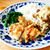 鱈のネギ味噌焼きでワンプレート