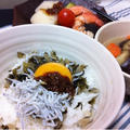 珍しく和風おうちカフェ 醤油麹で卵かけご飯
