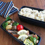【#中学生弁当】鮭のムニエル弁当♪