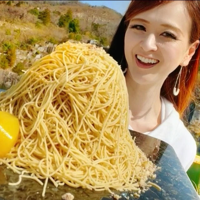 茨城で 映えモンブラン❗️「石切り山脈」笠間栗100%しぼりたて！ TVロケ地にも人気