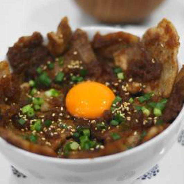 絶品だれが決め手! 豚バラ肉のスタミナ丼