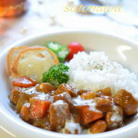 ふつうのカレーだけど・・・・フルブラ効果☆すっごく美味しい贅沢カレー(^^)
