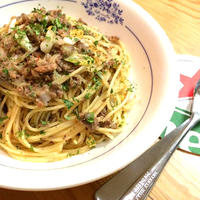 【時短簡単☆いわし缶でいわしパスタ】