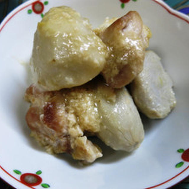 塩麹鶏肉と里芋の煮物