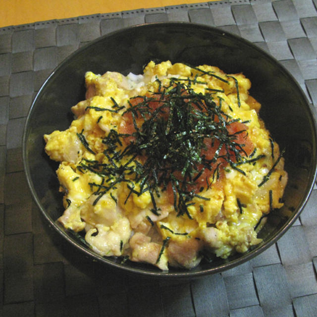 ■明太親子丼 