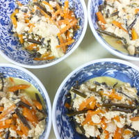 今年初の！わらびで♪炒り豆腐★