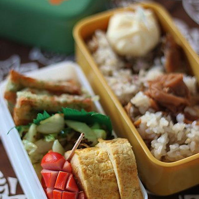 舞茸ごはん弁当