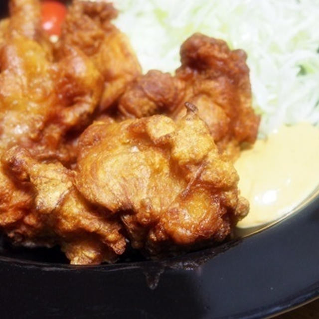週末おうち居酒屋　唐揚げ+怪味ソース