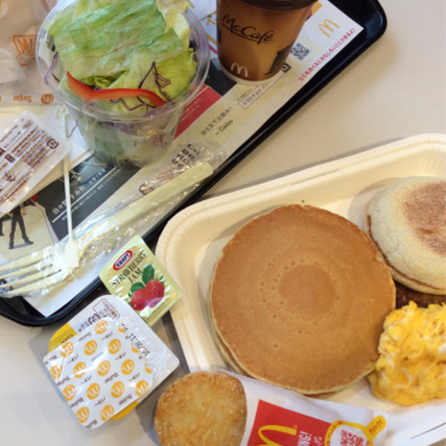 朝マックなう
