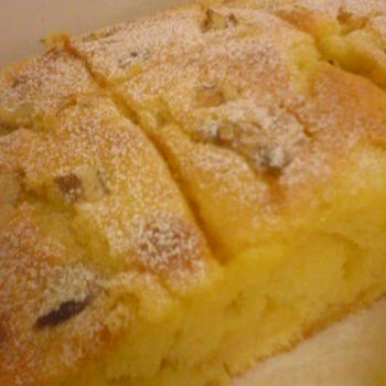 キャラメルりんごケーキ。
