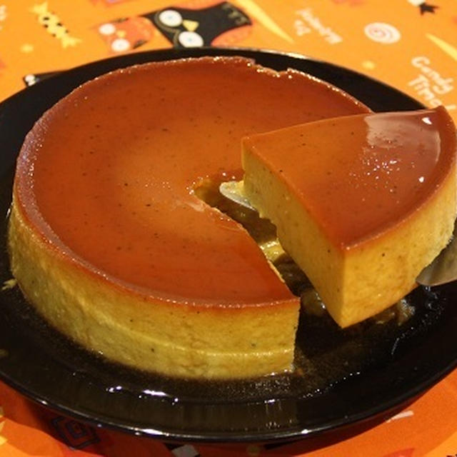 フライパンでどでかかぼちゃプリン By みきママさん レシピブログ 料理ブログのレシピ満載