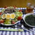 【夕食】シシリアンライス・わかめスープ…