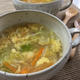 白菜と鶏ささみの中華スープ