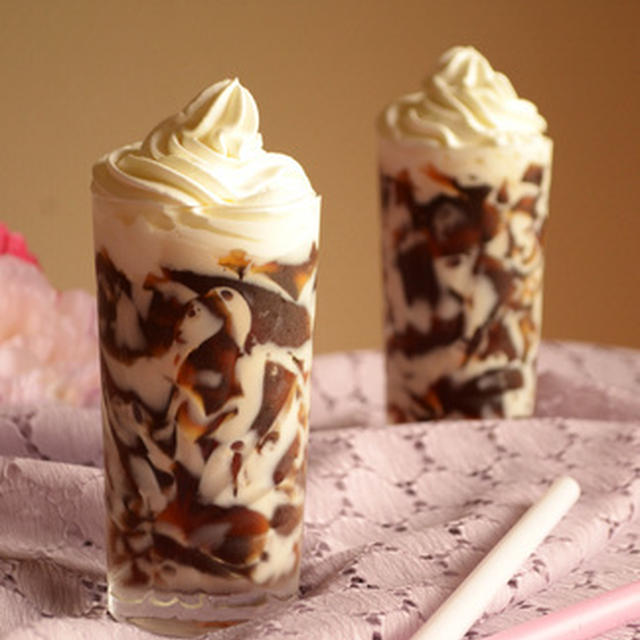 アガーで作るドロリッチスペシャルカフェゼリー(みたいなもの)