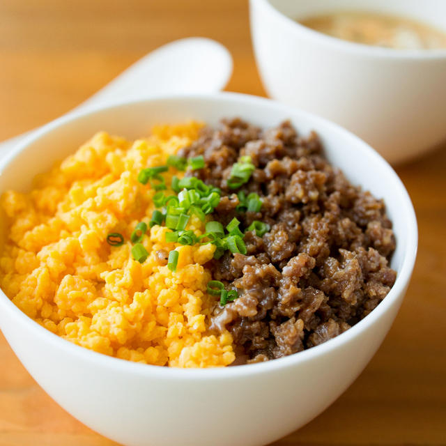 【豚ひき肉】また食べたくなる！こだわりのそぼろ丼。