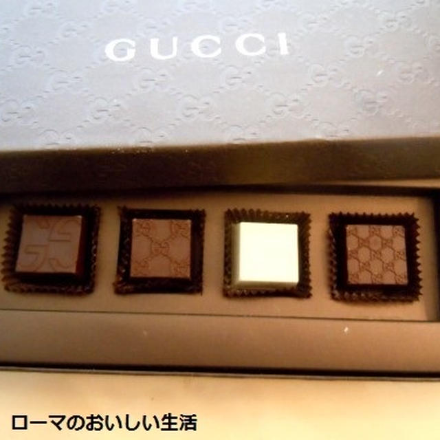 GUCCIのチョコレート