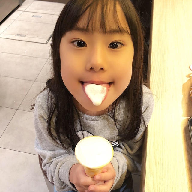 この寒さでもアイスです！！