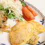 チキンピカタで晩御飯