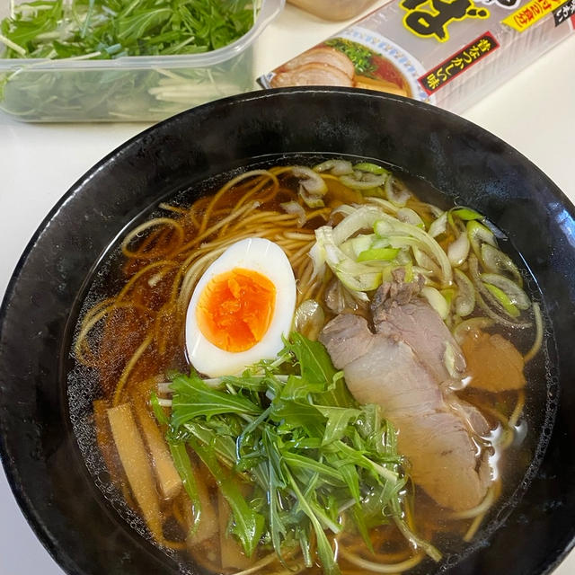 久々、お家ラーメン♡支那そば