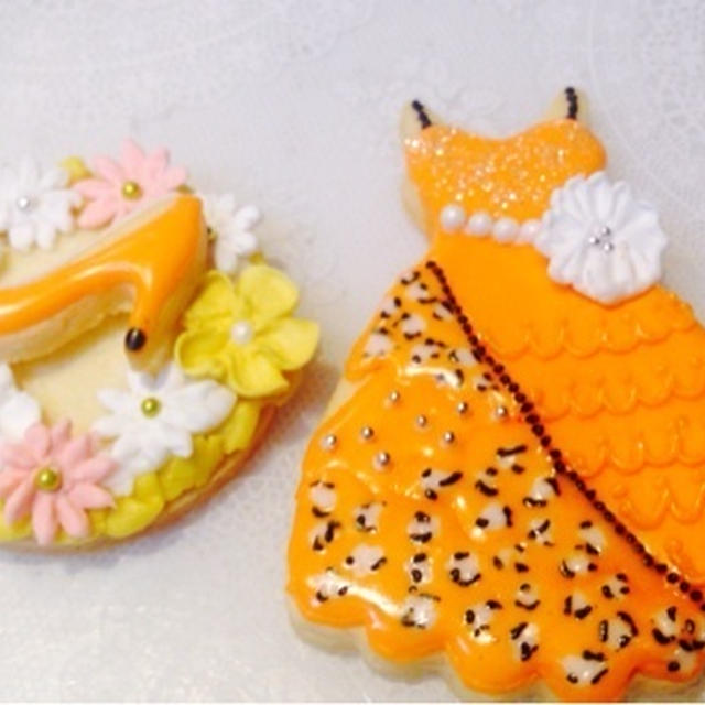 あげる人を思って作るアイシングクッキー（パート4）結婚祝い編