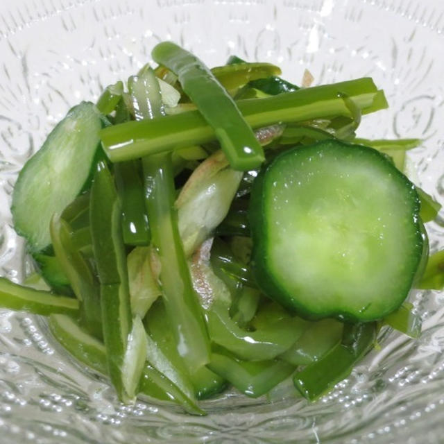 茎わかめとみょうがの酢の物 さっぱり By Syu さん レシピブログ 料理ブログのレシピ満載
