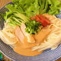 ピリ辛ゴマだれで冷やしうどん