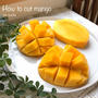 How to cut mangoマンゴーの切り方♡【#簡単レシピ#マンゴー】