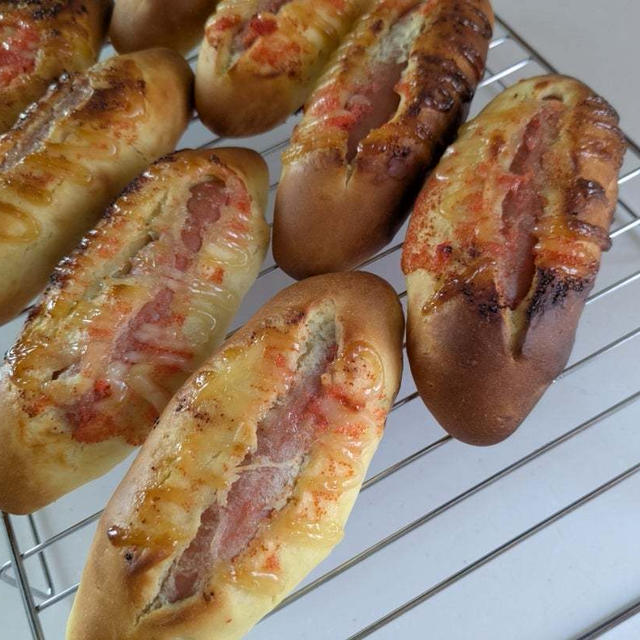 頂いた天ぷら粉で初チャレンジした手作りパン♬