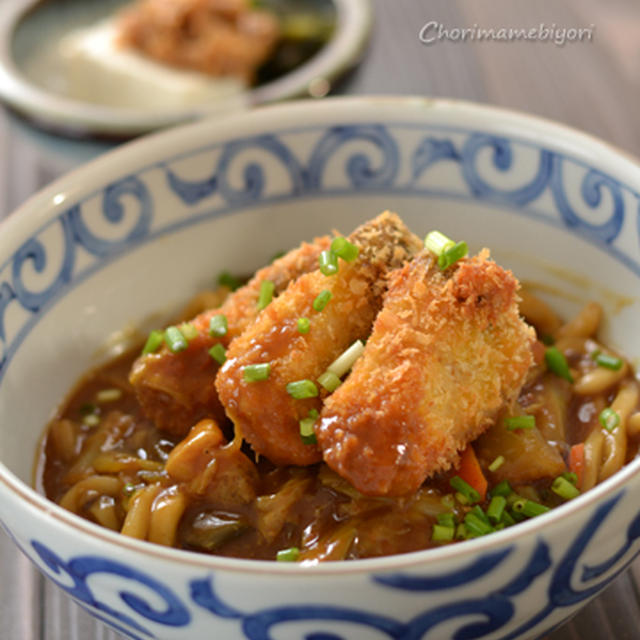 白菜1/4～ブリカツのせ・しょうゆ糀入り白菜カレーうどん。と、予約スタート！