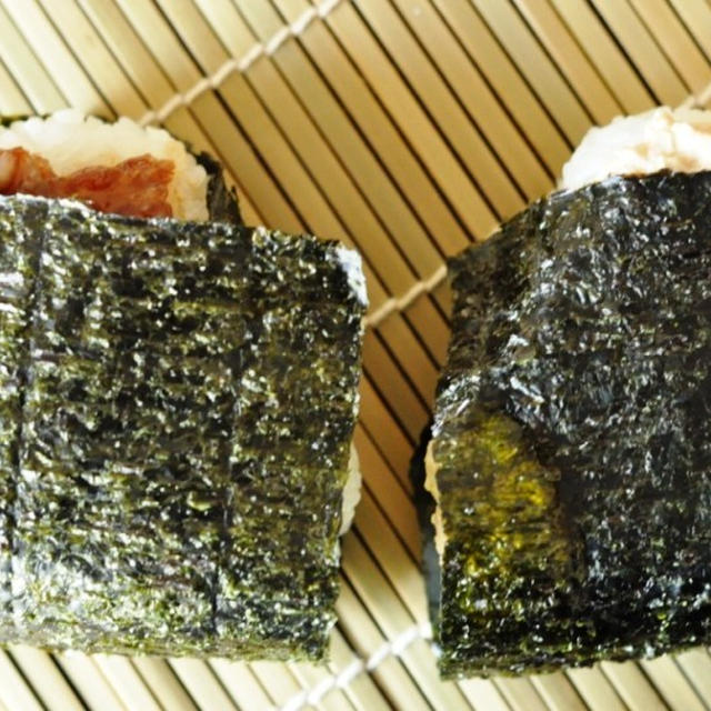 牛しぐれ煮おにぎりとツナマヨおにぎり弁当と明日から入院。