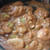 【カレーにおからを入れ】すいとんを加えてみました。