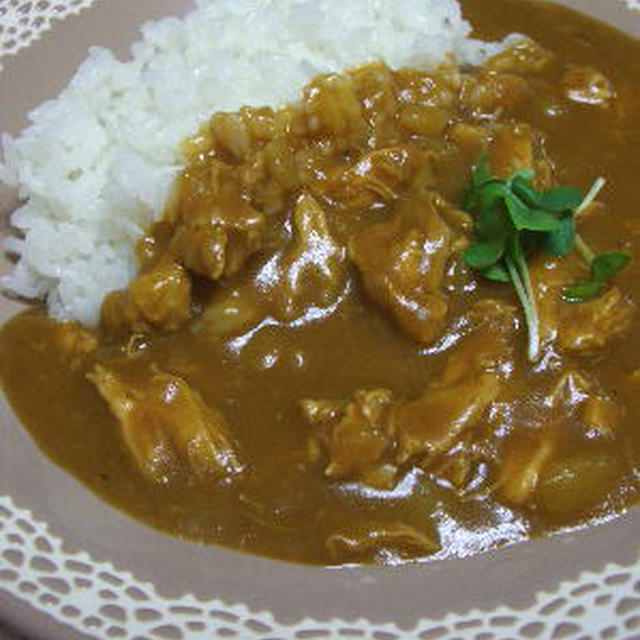 やわらかチキン煮込みカレー