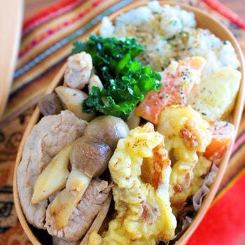 また入らない・・　夫のわっぱお弁当