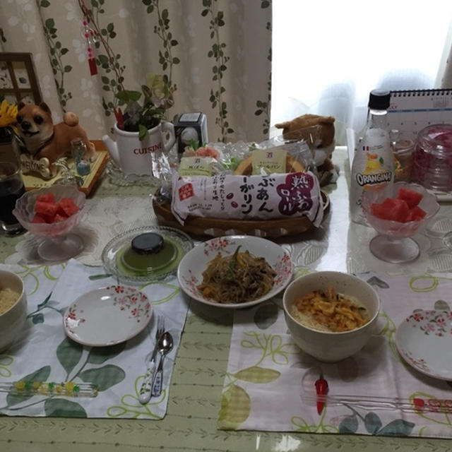 週末の朝食