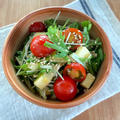 【簡単レシピ】抱えて食べたい！デリ風サラダ「水菜とチーズの和風サラダ」