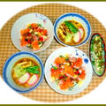 赤貝のバラチラシ寿司定食
