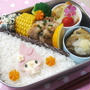 鶏ムネ生姜焼き＊マイメロちゃんのお弁当