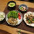豆ご飯＆鰆のホイル焼＆豚と茄子の味噌炒めの晩ご飯　と　薔薇：お写んぽ♪