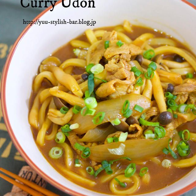 【レシピブログ連載】麺つゆでラクラク♡オール1で覚えやすい♡『カレー南蛮うどん』
