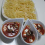 茄子とｸﾘｰﾑﾁｰｽﾞのつけｽﾊﾟｹﾞﾃｨ♪