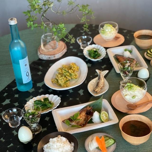 ヨリドコロさんのサバみりんで夏の和食〜♪